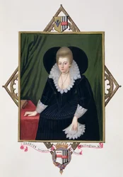 Portrait of Frances Walsingham, Countess of Essex from 